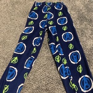 Avengers blue sweatpants size 10